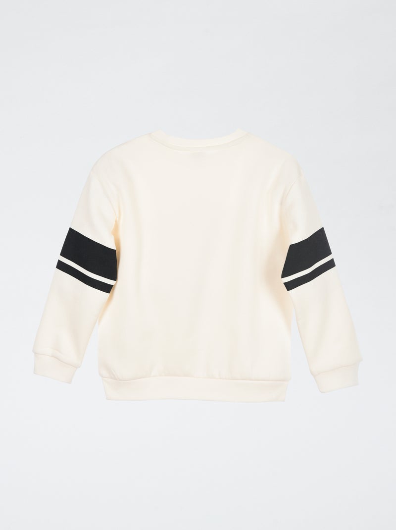 Sweatshirt de moletão 'Patrulha Pata' Branco - Kiabi
