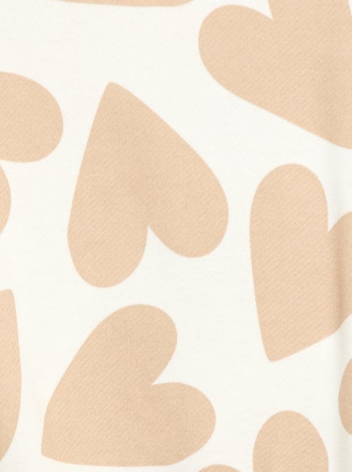 Sweatshirt de moletom leve com estampado - Kiabi