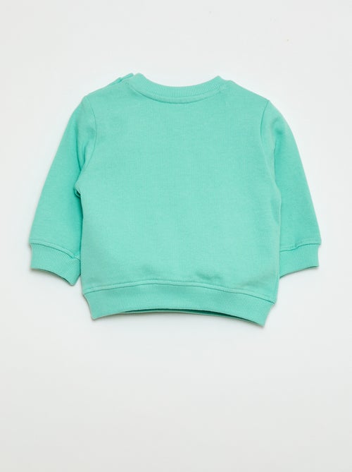 Sweatshirt de moletom leve estampado - Kiabi