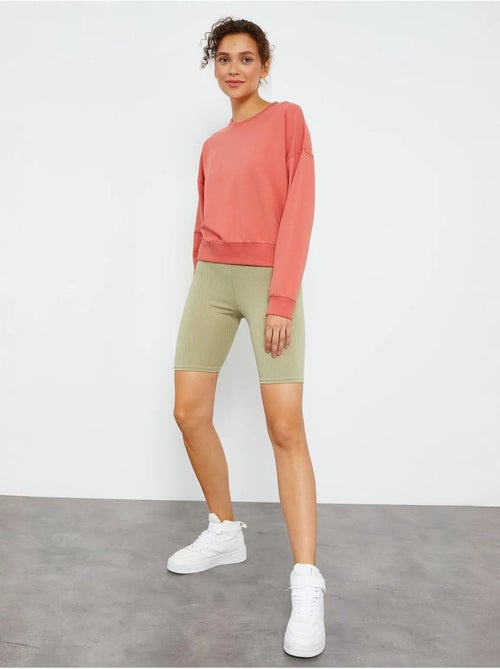 Sweatshirt de mulher relaxed com decote redondo tommy - Kiabi Sweatshirt de mulher relaxed com decote redondo tommy - Kiabi