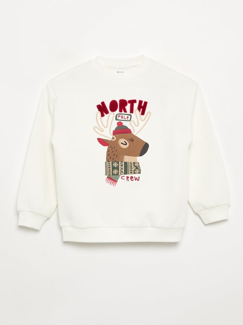 Sweatshirt de Natal com animação - Kiabi