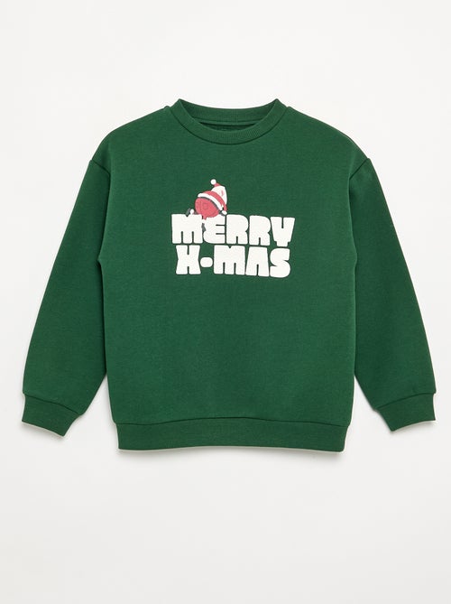 Sweatshirt de Natal com animação - Kiabi