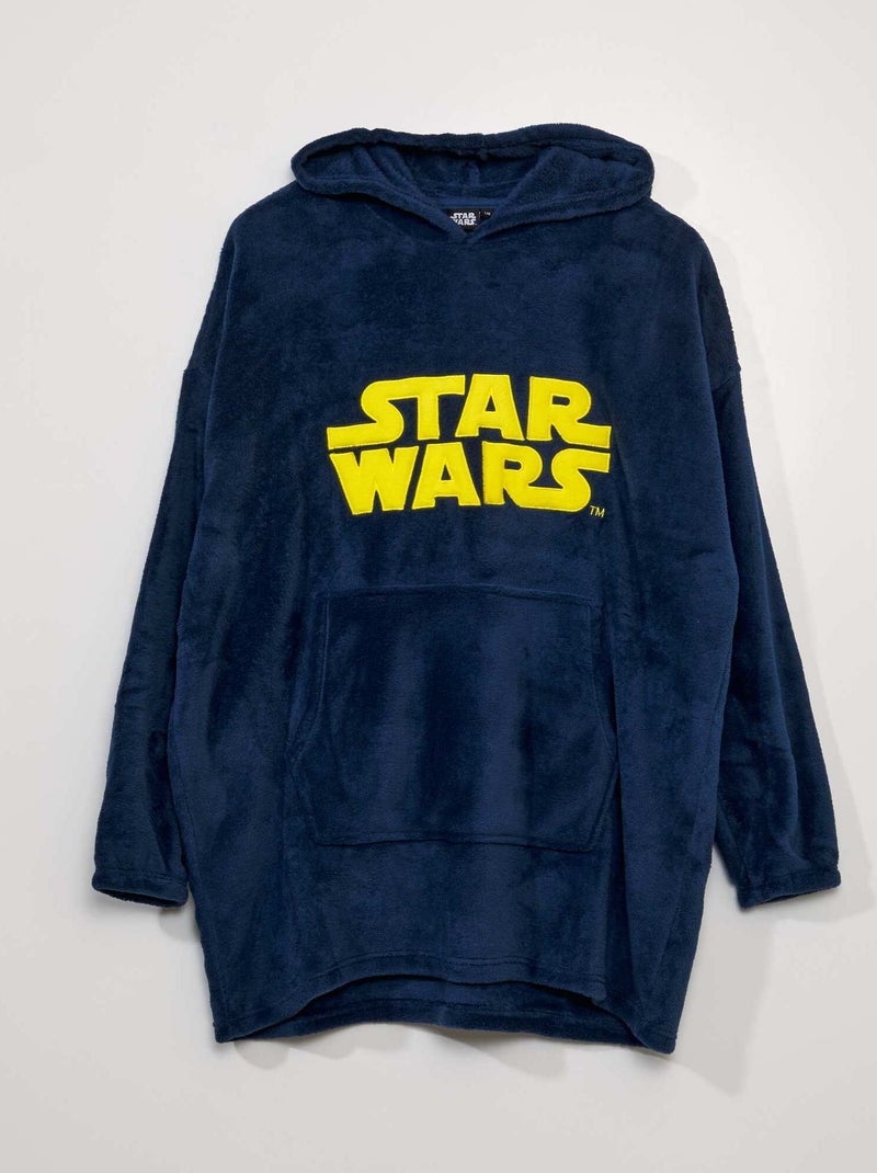 Sweatshirt de noite em malha polar 'Star Wars' AZUL - Kiabi