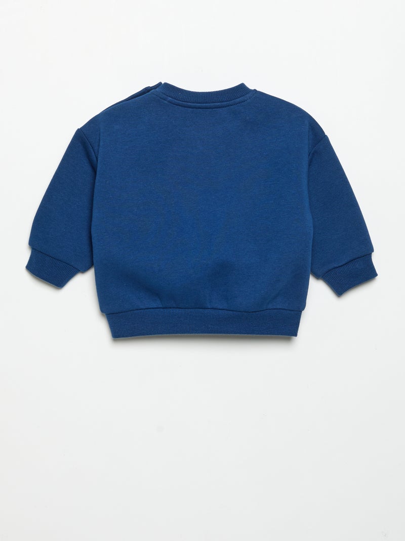 Sweatshirt de polar Azul - Kiabi