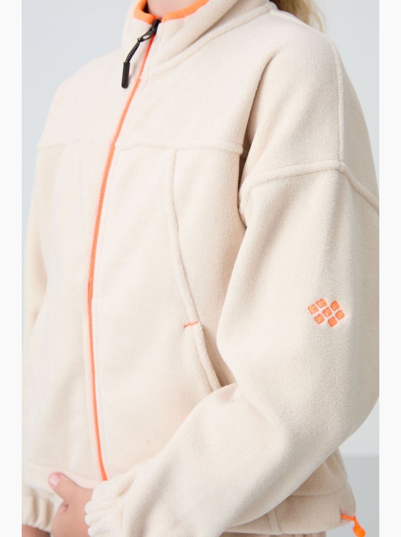 Sweatshirt de poliéster tommy Bege-argila - Kiabi