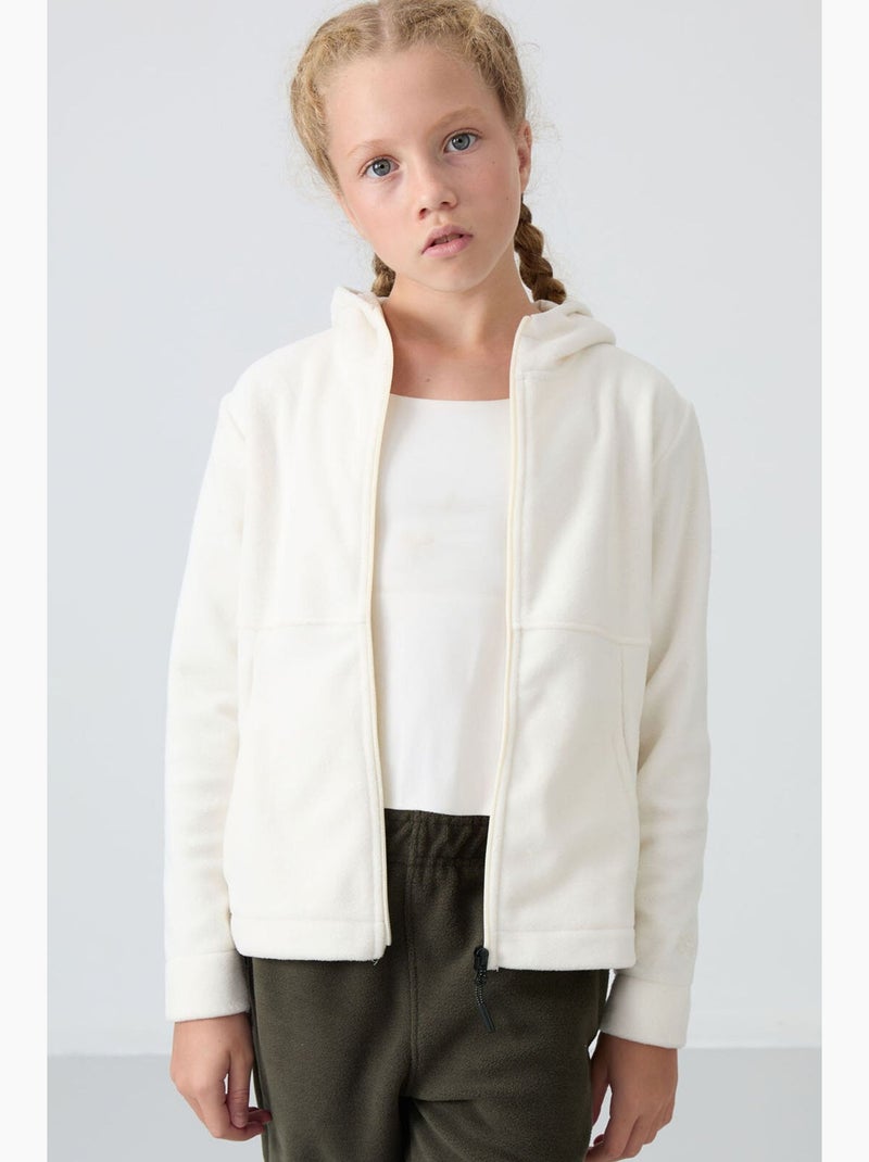 Sweatshirt de poliéster tommy Branco sujo - Kiabi