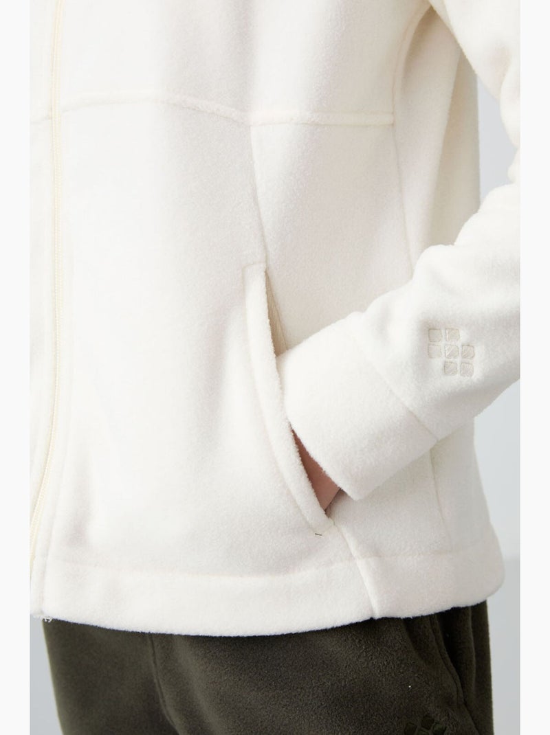 Sweatshirt de poliéster tommy Branco sujo - Kiabi