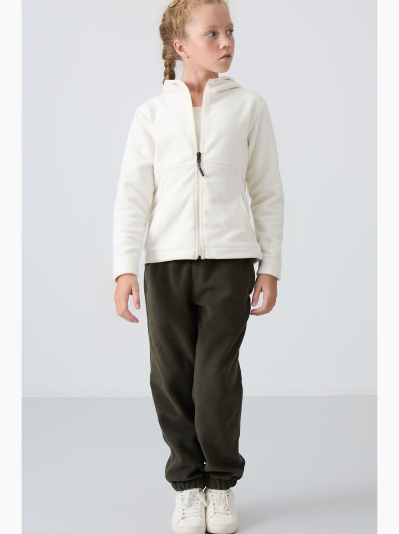 Sweatshirt de poliéster tommy Branco sujo - Kiabi
