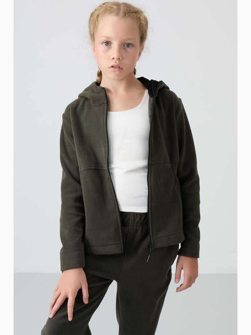 Sweatshirt de poliéster tommy Cáqui - Kiabi