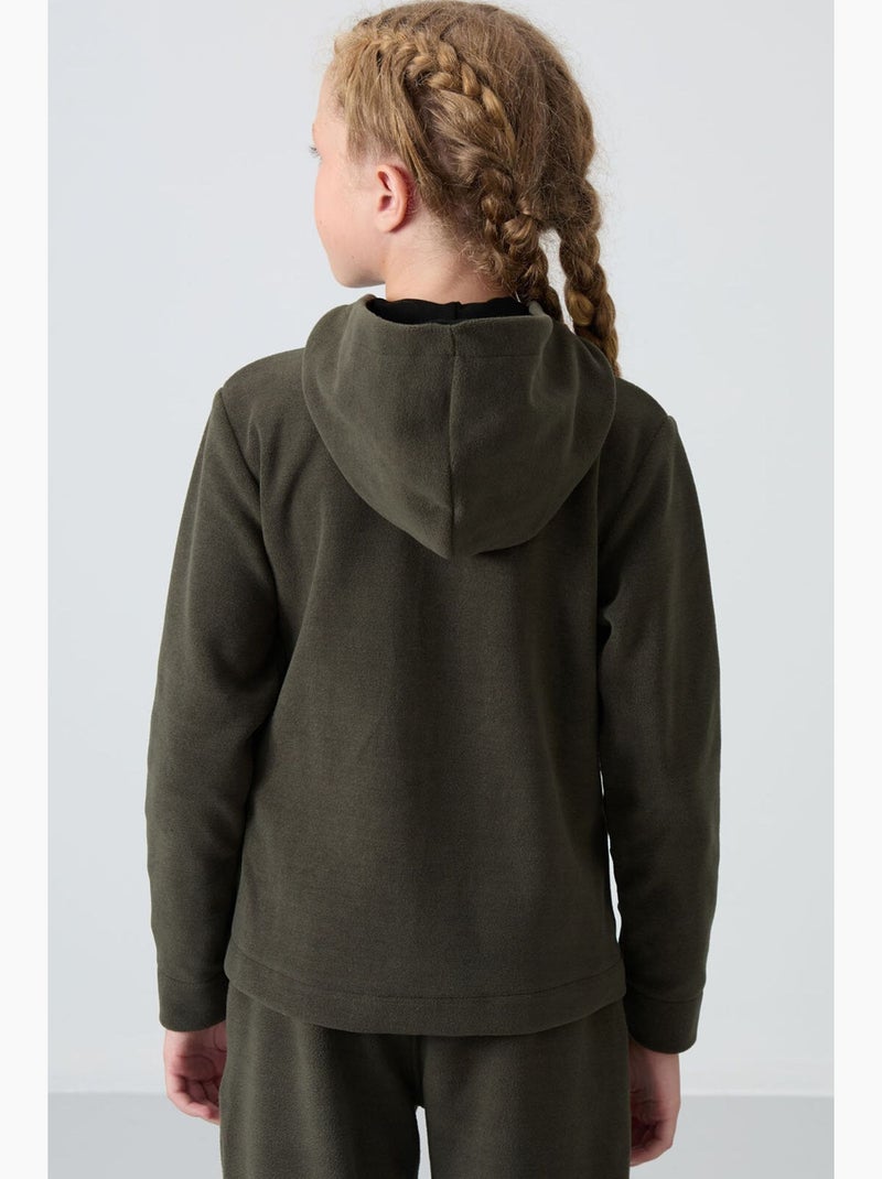Sweatshirt de poliéster tommy Cáqui - Kiabi