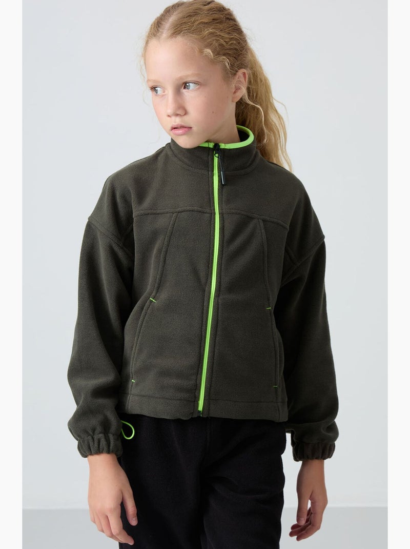 Sweatshirt de poliéster tommy Cáqui - Kiabi