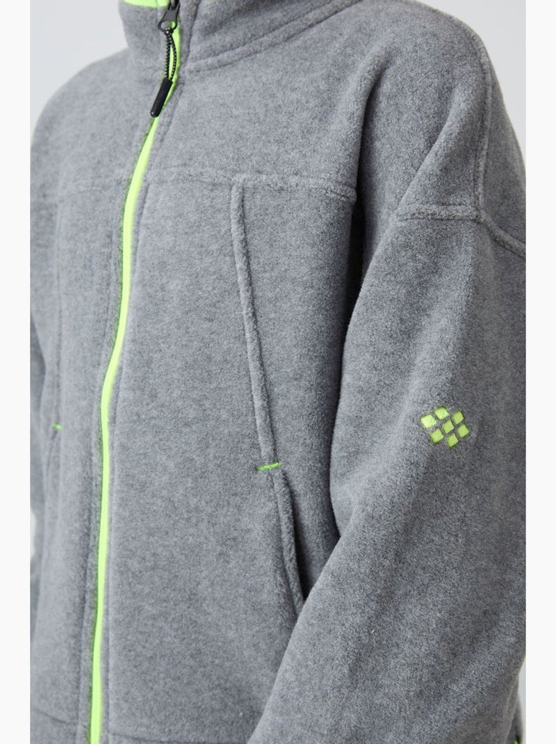 Sweatshirt de poliéster tommy Cinza escuro - Kiabi