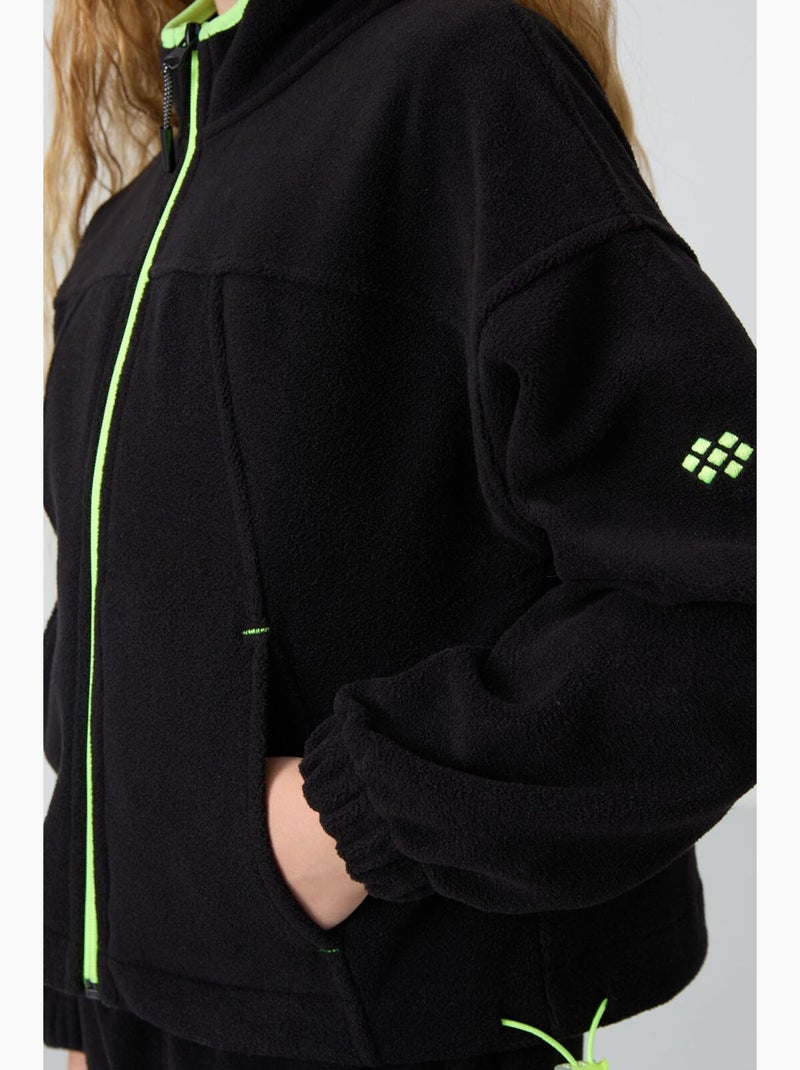 Sweatshirt de poliéster tommy Preto - Kiabi