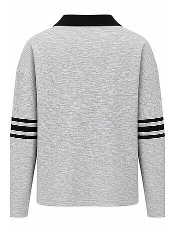 Sweatshirt de vestir sem fecho mixray