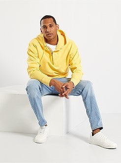 Sweatshirt deslavada de conceção ecológica - Kiabi