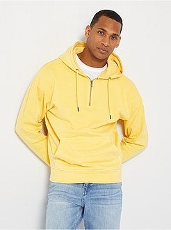 Sweatshirt deslavada de conceção ecológica - Kiabi