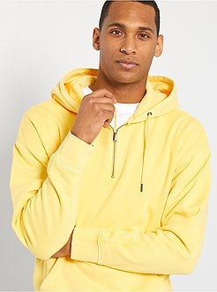 Sweatshirt deslavada de conceção ecológica - Kiabi