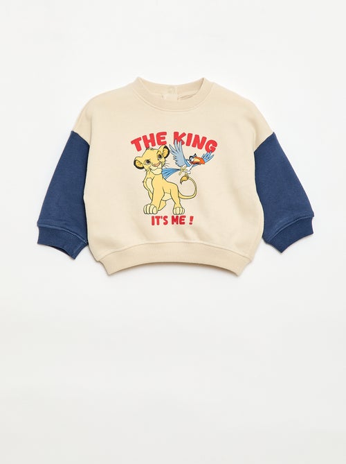 Sweatshirt 'Disney' bicolor - Kiabi