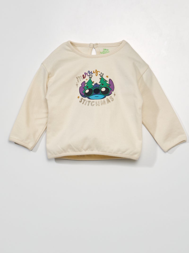 Sweatshirt 'Disney' BRANCO - Kiabi