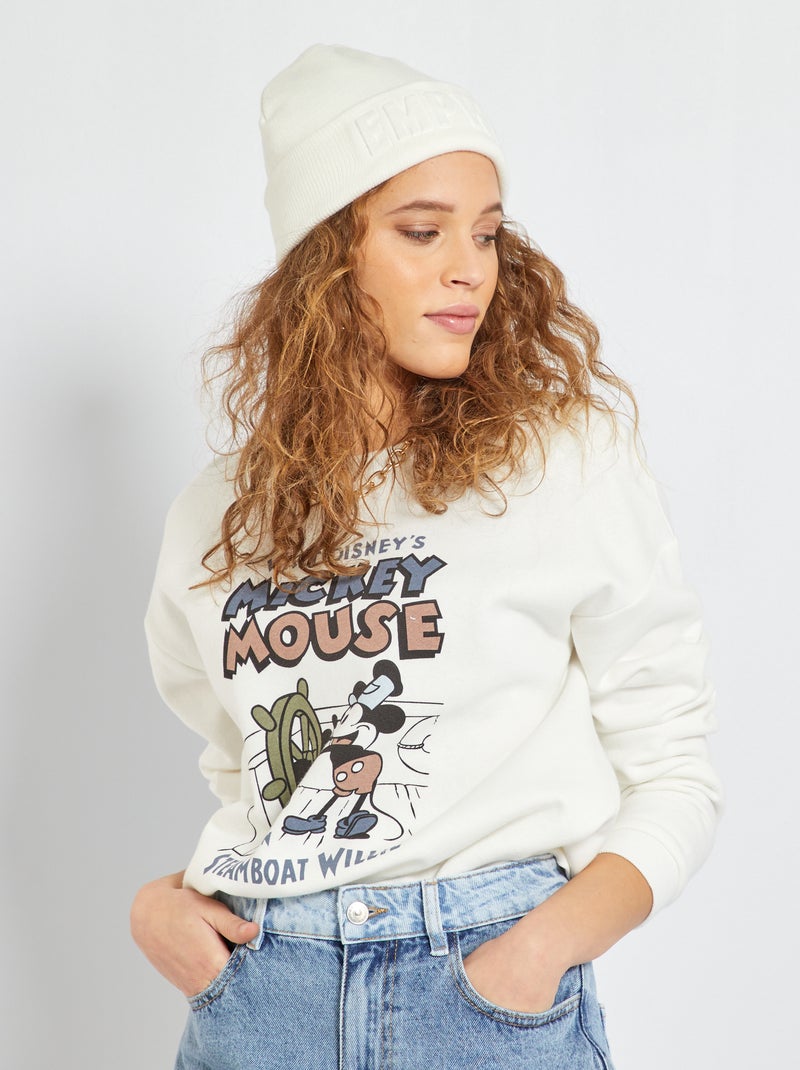 Sweatshirt 'Disney' BRANCO - Kiabi