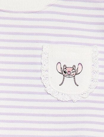 Sweatshirt 'Disney' com abertura com molas de pressão no ombro