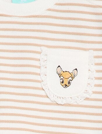 Sweatshirt 'Disney' com abertura com molas de pressão no ombro