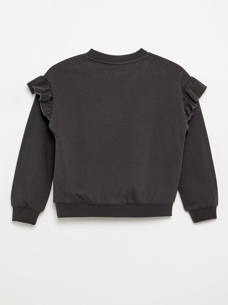 Sweatshirt 'Disney' de manga comprida Preto - Kiabi
