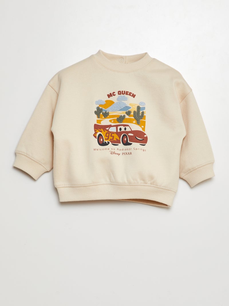 Sweatshirt 'Disney' estampada em relevo BRANCO - Kiabi