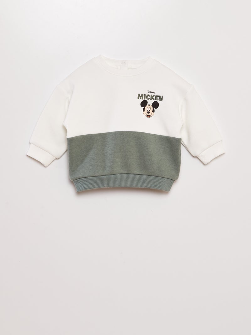 Sweatshirt 'Disney' 'Mickey' VERDE - Kiabi