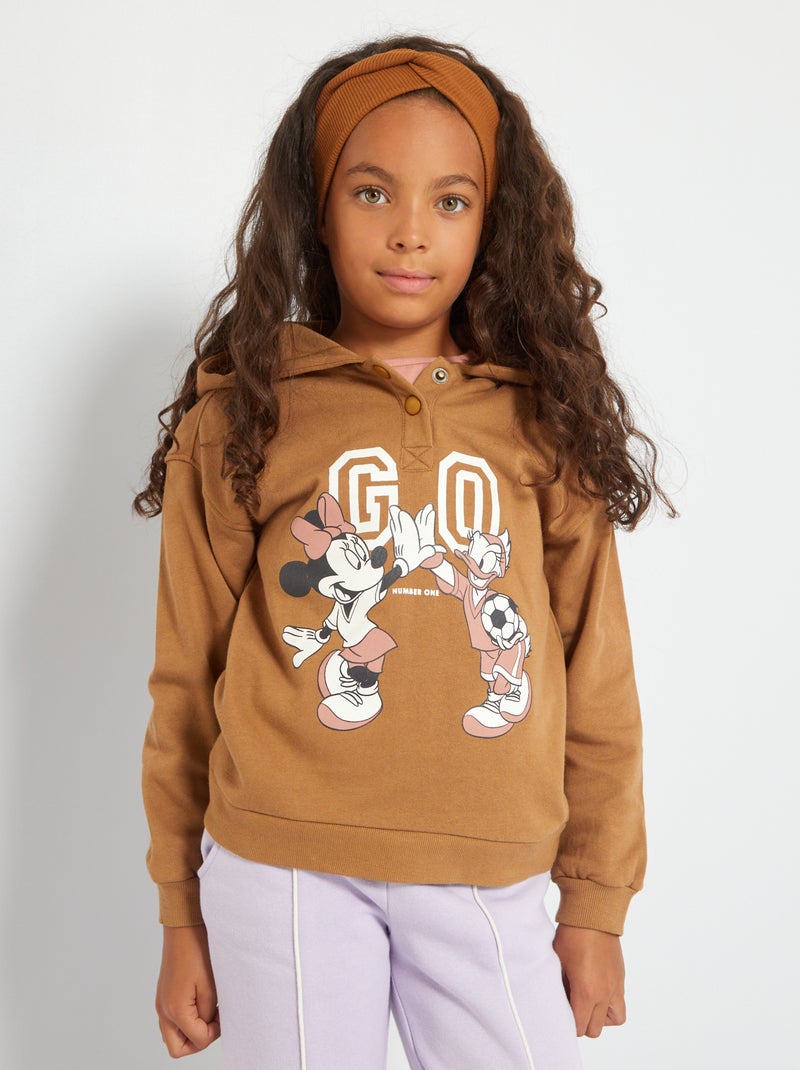 Sweatshirt 'Disney' So Easy MARROM - Kiabi