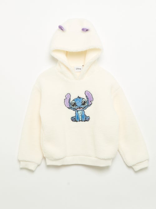 Sweatshirt 'Disney' 'Stitch' com capuz - Kiabi