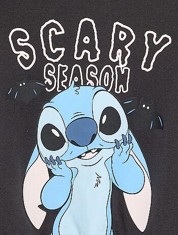 Sweatshirt 'Disney' 'Stitch' de manga comprida