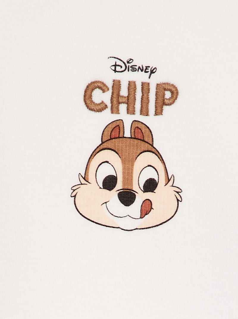 Sweatshirt 'Disney' 'Tico e Teco' BEGE - Kiabi