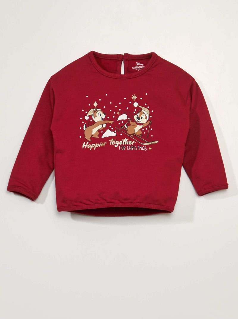Sweatshirt 'Disney' VERMELHO - Kiabi