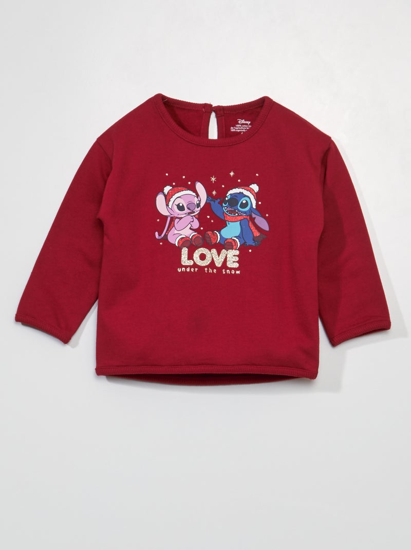 Sweatshirt 'Disney' VERMELHO - Kiabi