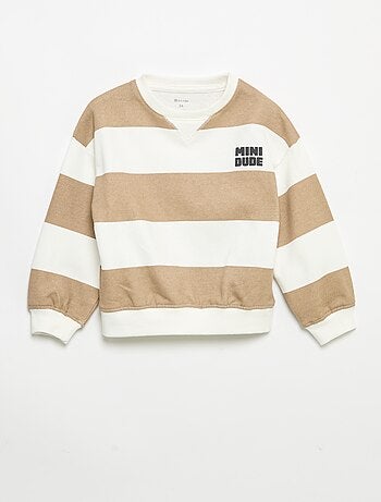 Sweatshirt em French Terry