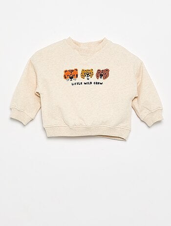 Sweatshirt em French Terry