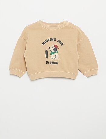 Sweatshirt em French Terry