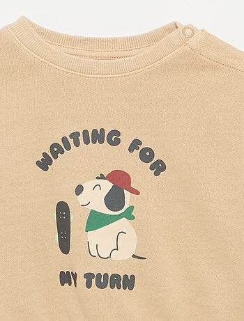 Sweatshirt em French Terry