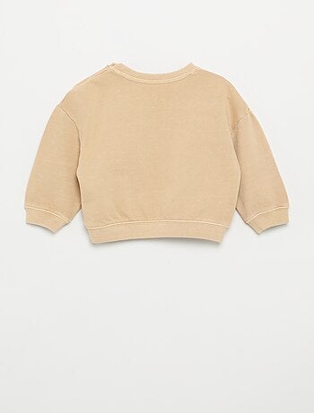 Sweatshirt em French Terry