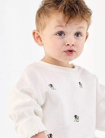 Sweatshirt em French Terry