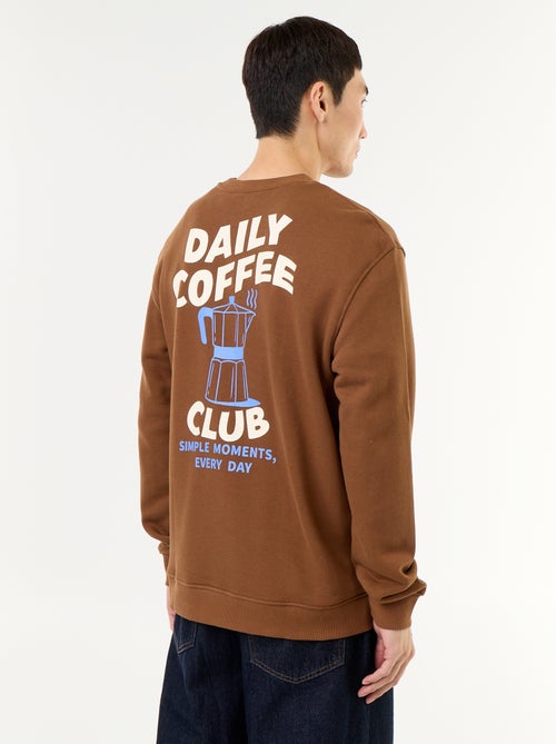 Sweatshirt em French Terry - Kiabi Sweatshirt em French Terry - Kiabi