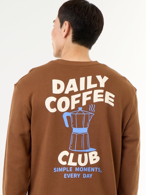 Sweatshirt em French Terry - Kiabi Sweatshirt em French Terry - Kiabi