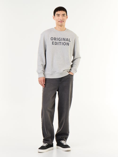 Sweatshirt em French Terry - Kiabi