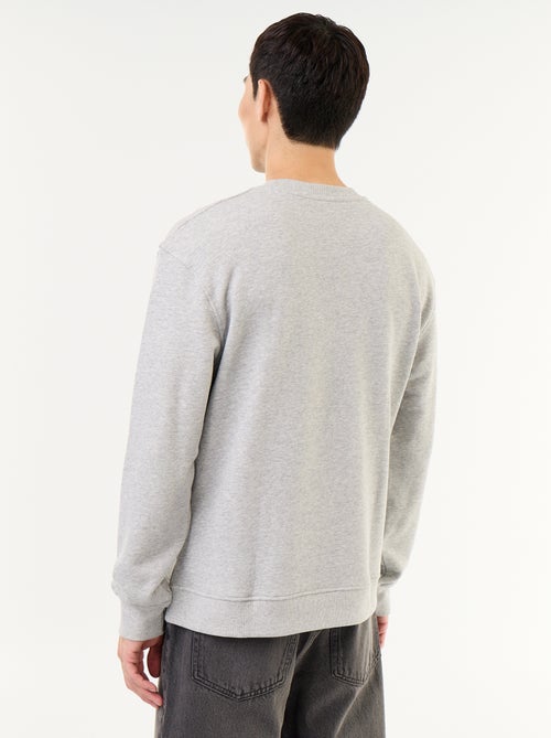 Sweatshirt em French Terry - Kiabi