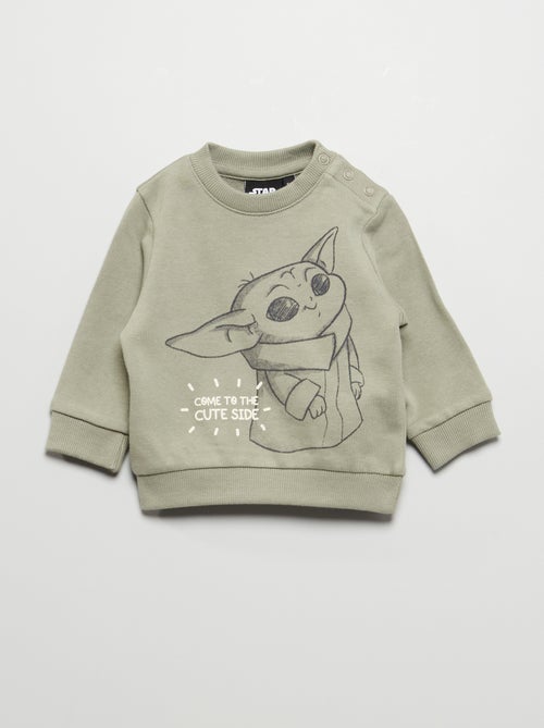 Sweatshirt em french terry 'Star Wars' - Kiabi