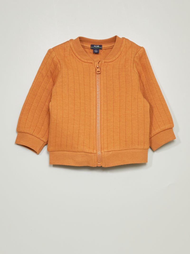 Sweatshirt em jersey CASTANHO - Kiabi