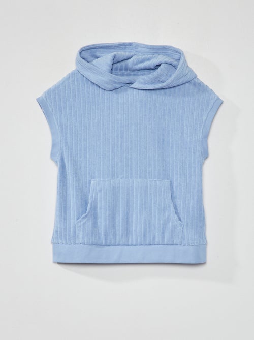 Sweatshirt em malha felpa - Kiabi