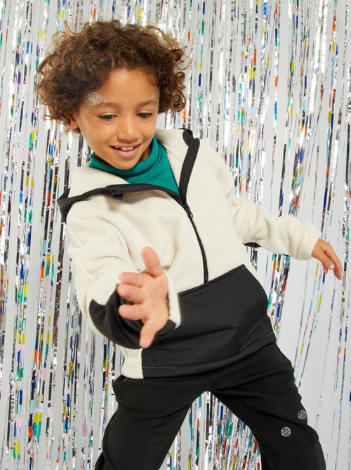 Sweatshirt em malha polar - Kiabi