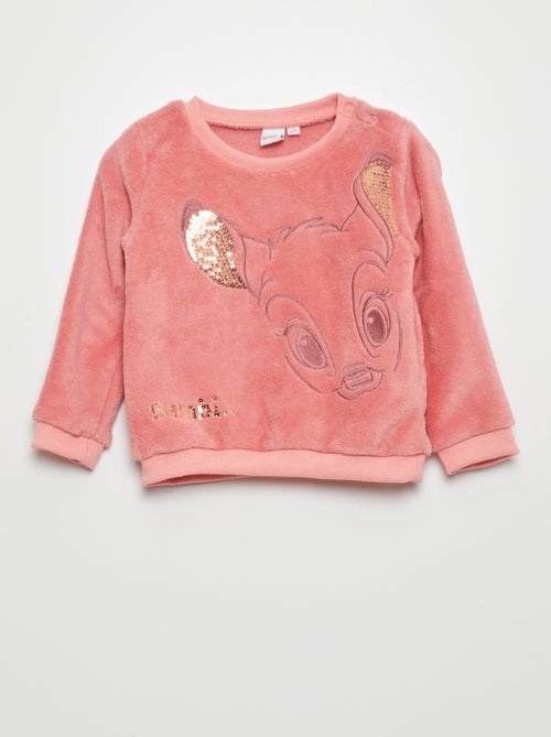Sweatshirt em malha polar 'Disney' - Kiabi